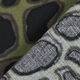 Viskosestoff Leomuster – khaki/schwarz,  thumbnail number 4