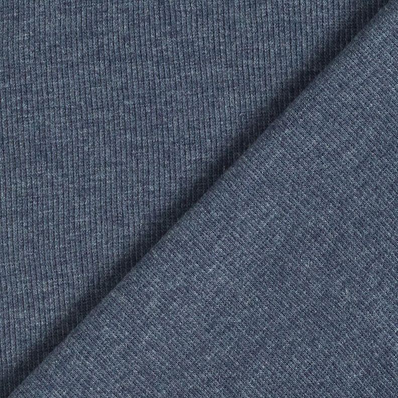 2x2 Bündchen Melange – jeansblau,  image number 3