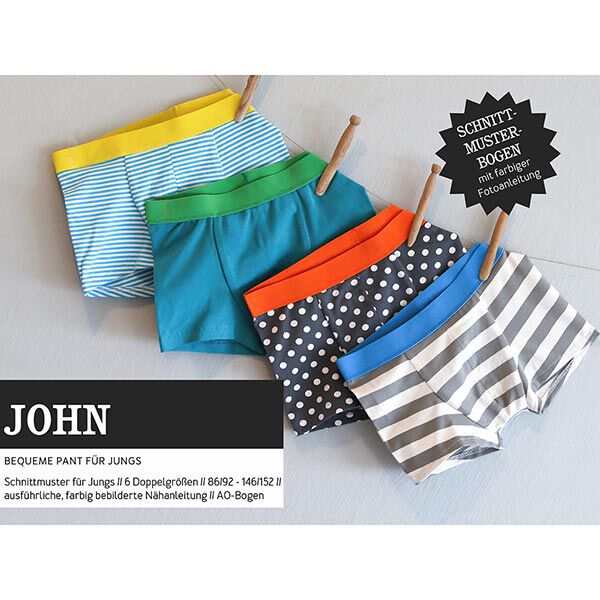 JOHN Bequeme Pants für Jungs | Studio Schnittreif | 86-152, image number 1