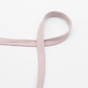 Flachkordel Hoodie Baumwolle [15 mm] – hellaltrosa, 