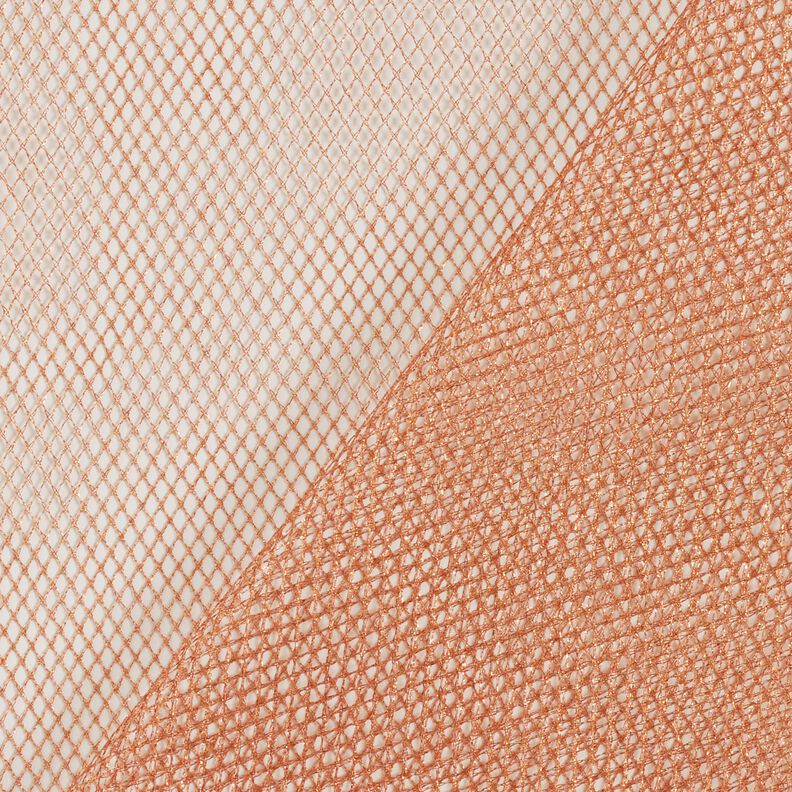 Tüll Metallic – kupfer,  image number 5