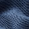 Mini Baumwoll-Waffeljersey Uni – jeansblau,  thumbnail number 3