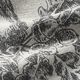 Dekopanel Gobelin Hirsch mit Edelweiß – grau,  thumbnail number 2