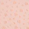 Frotteejersey Herzen – rosé,  thumbnail number 1