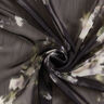 Chiffon glitzernde Nadelstreifen Batikoptik – schwarz/weiss,  thumbnail number 4