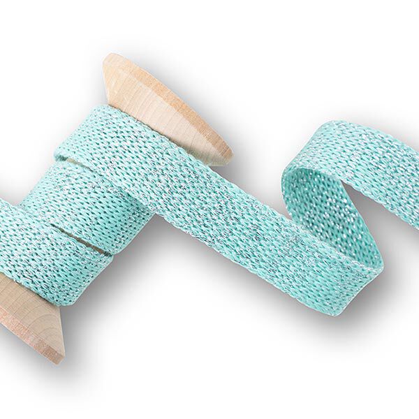 Bio Hoodieband Cord Me [ 20 mm  ] | Albstoffe  – hellgrün,  image number 1
