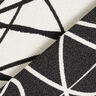 Dekostoff Jacquard abstrakte Linien – elfenbein/schwarz,  thumbnail number 5