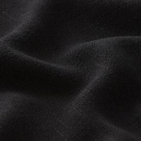 Viskose-Leinen Soft – schwarz | Reststück 50cm, 