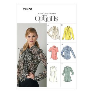 Bluse | Vogue V8772, 