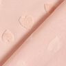Frotteejersey Herzen – rosé,  thumbnail number 4
