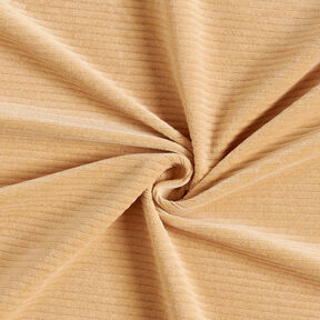 Breitcord Jersey Querrippen – beige, 