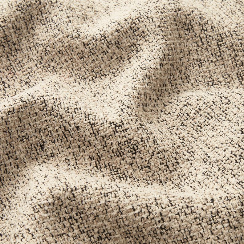 Polsterstoff bunt gewebt – greige/schwarz,  image number 2