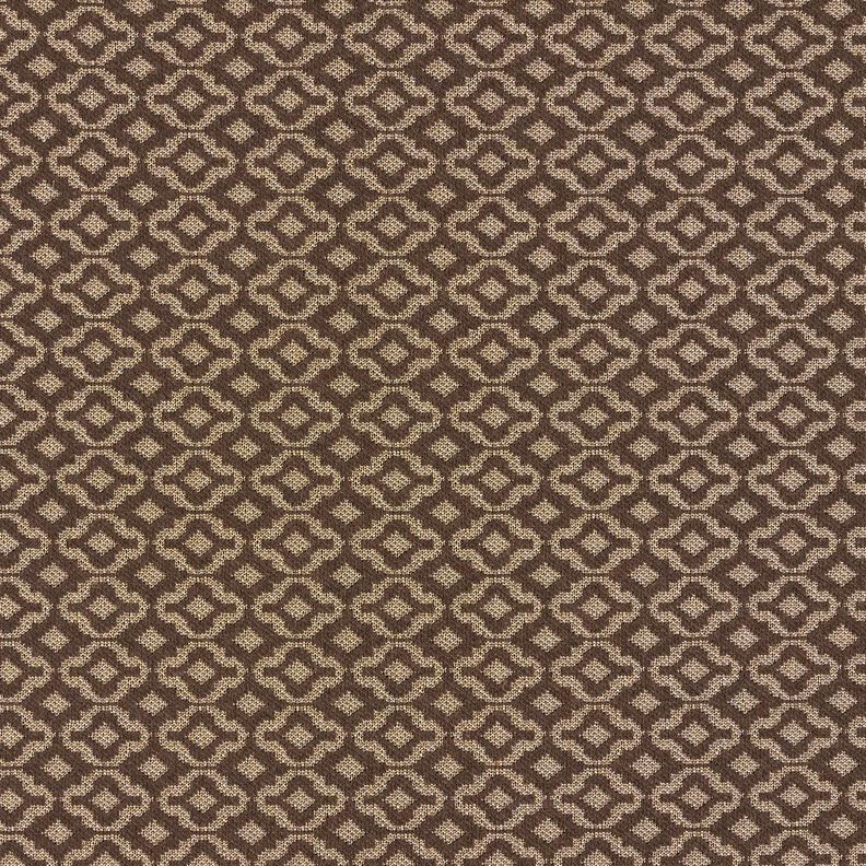 Strickjacquard Rauten – beige/braun,  image number 1