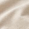 Dekostoff Jacquard Waffelmuster &ndash; natur,  thumbnail number 2