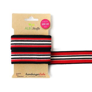 Bio-Jacquardbänder STRIPE ME college  [200 CM | 3,5 CM]  | Albstoffe | Hamburger Liebe, 