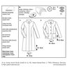 Mantel / Jacke | Burda 6461 | 34-46,  thumbnail number 5