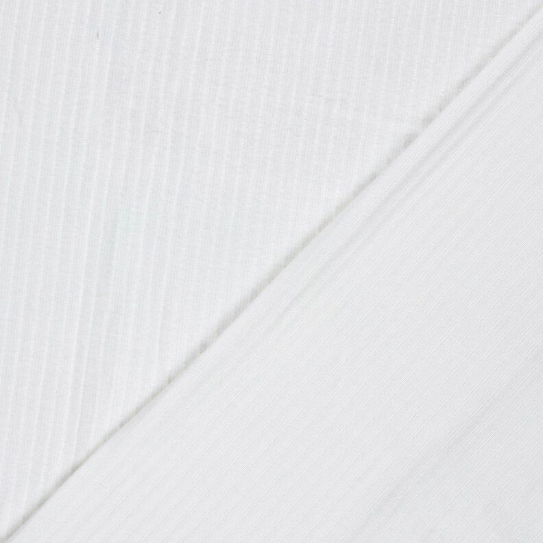 Superweicher Rippenstrick Uni – weiss,  image number 4