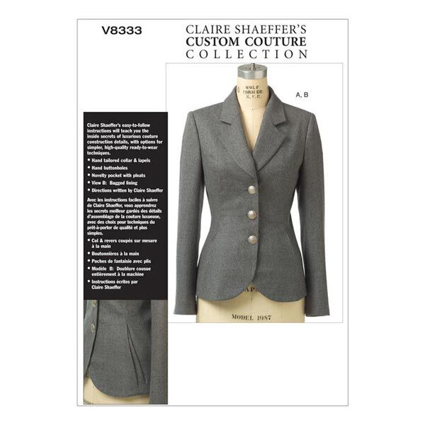 Blazer | Claire Shaeffer V8333,  image number 1