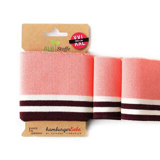 GOTS Bio Strickbündchen CUFF ME COLLEGE [140 cm | 7,5 cm] | Albstoffe | Hamburger Liebe, 