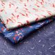 Beschichtete Baumwolle Wellenmuster – marineblau,  thumbnail number 5