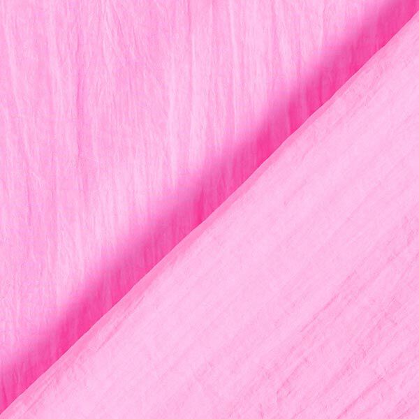 Microfaser Ballonseide Uni – pink | Reststück 50cm