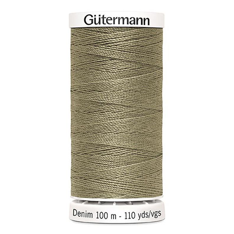 Jeansgarn [2725] | 100 m | Gütermann – khaki,  image number 1
