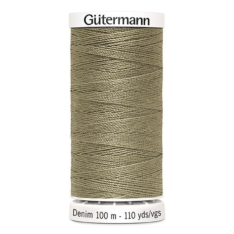 Jeansgarn [2725] | 100 m  | Gütermann – khaki,  image number 1