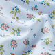 Baumwollpopeline süße Blümchen – babyblau,  thumbnail number 2