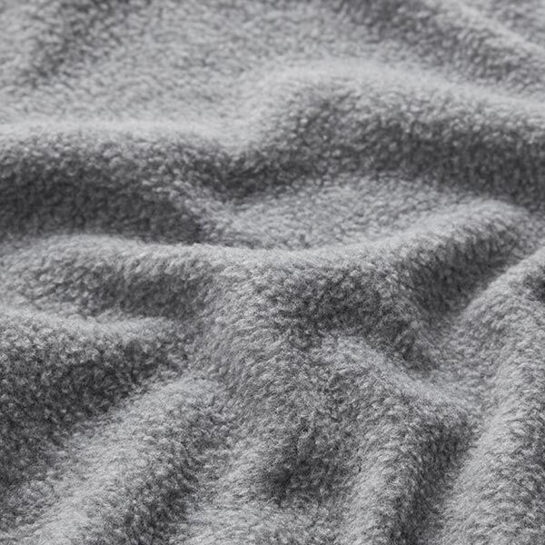 Antipilling Fleece Melange – grau | Reststück 90cm