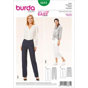 Hose | Burda 6681 | 36-50, 