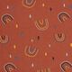 Dekostoff Canvas Regenbogen – kupfer,  thumbnail number 1