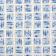 Dekostoff Canvas Sardinen – blau/natur,  thumbnail number 1