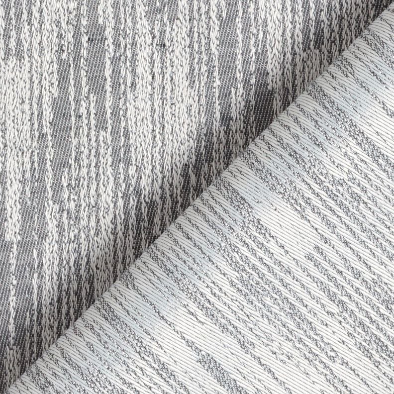 Dekostoff Jacquard abstraktes Gewebe recycelt – grau, image number 4