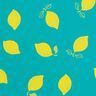 Regenjackenstoff Zitronen – pfefferminz/zitronengelb,  thumbnail number 1