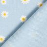 Waffeljersey Margeriten – silberblau,  thumbnail number 4