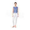 Hose / Jeans | Burda 6543 | 32-46,  thumbnail number 10