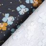 Baumwolljersey süße Blümchen – schwarzblau,  thumbnail number 4