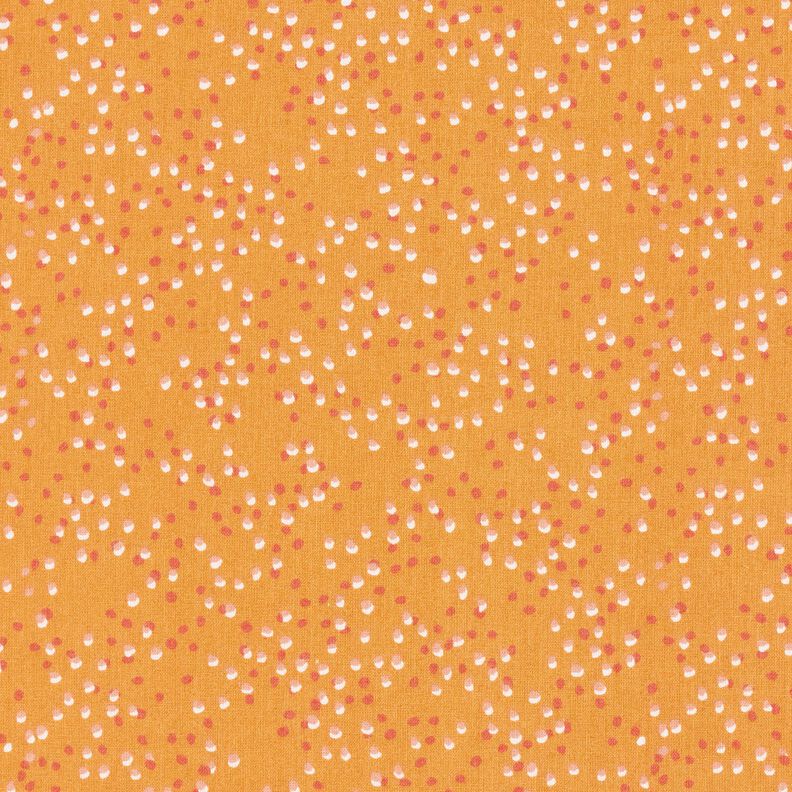 Baumwollstoff Cretonne Pünktchen – pfirsichorange,  image number 1