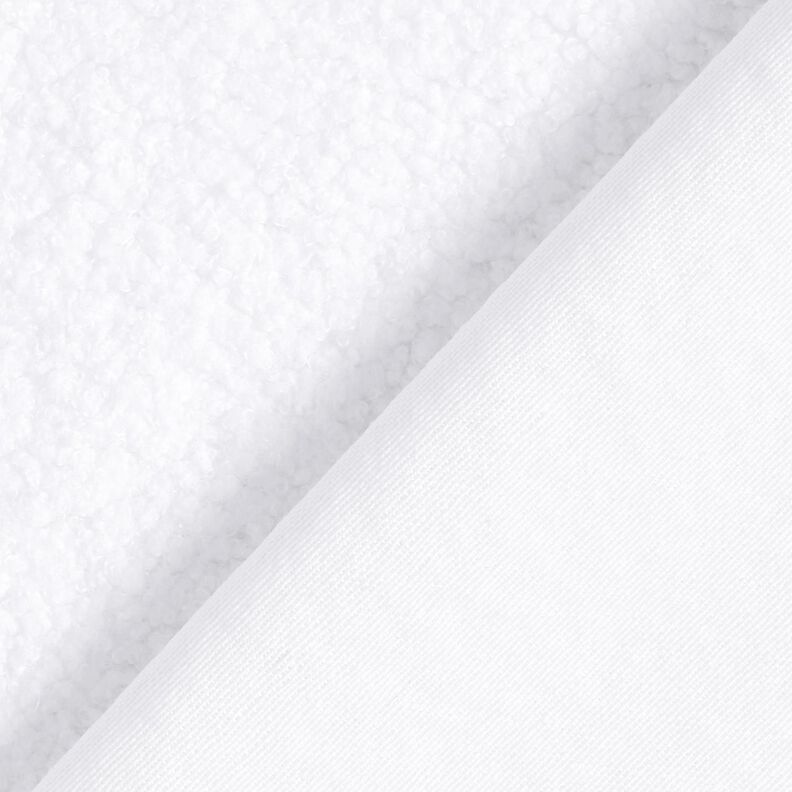 Polsterstoff Schaffelloptik – weiss,  image number 3