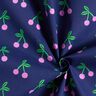 Beschichtete Baumwolle niedliche Kirschen – marineblau,  thumbnail number 3