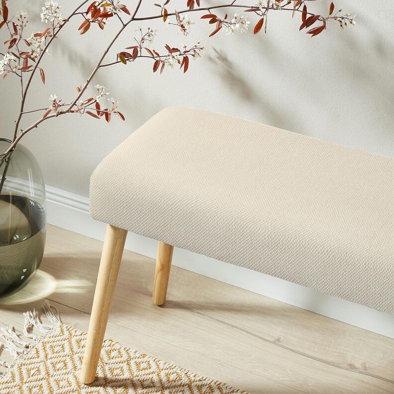 Polsterstoff Melange weich – hellbeige,  image number 6