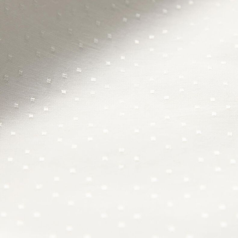 Blusenstoff Satinpunkte – weiss, image number 4
