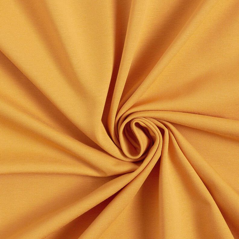 Baumwolljersey Medium Uni – currygelb, image number 1