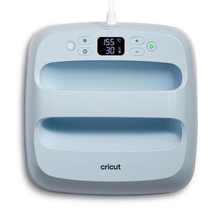 Cricut EasyPress 3 [23x23cm] – hellblau/schwarz, 