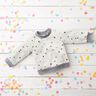 Doubleface bunte Herzen – elfenbein,  thumbnail number 6