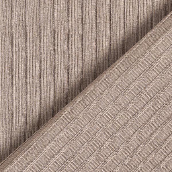 Rippenjersey uni – mittelbraun,  image number 5