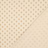 GOTS Musselin/ Doppel-Krinkel Gewebe Boho Rautenmuster  | Poppy Fabrics – creme/zimt,  thumbnail number 4