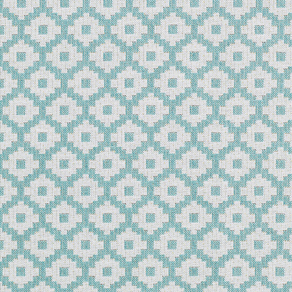 Outdoorstoff Jacquard Rauten – mintgrün