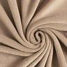 Kuschelfleece – dunkelbeige,  thumbnail number 1