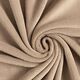 Kuschelfleece – dunkelbeige,  thumbnail number 1